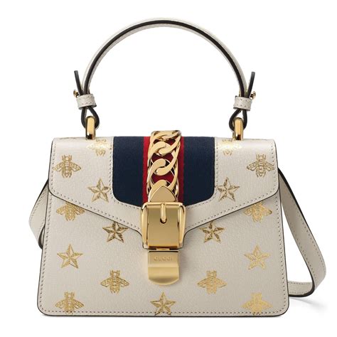 Sylvie Bee Star mini leather bag 